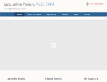Tablet Screenshot of drpanish.com